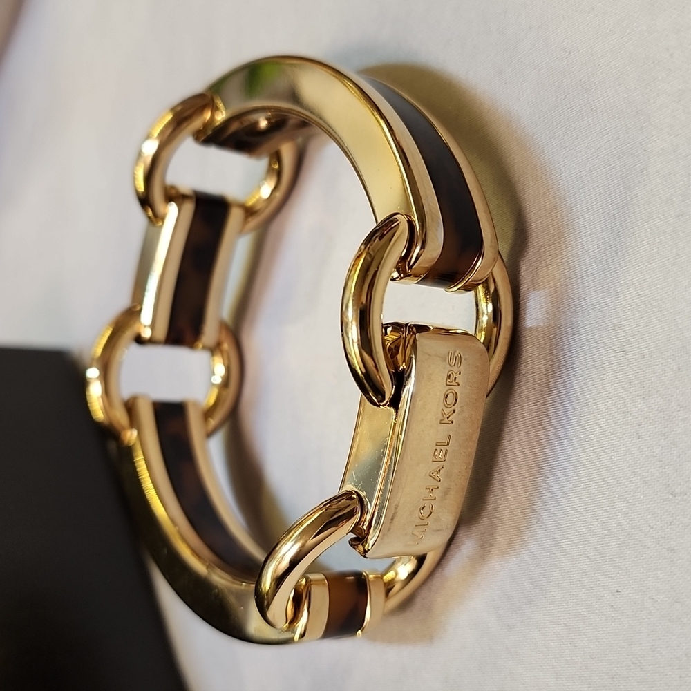 Michael Kors Tortoise/gold bracelet